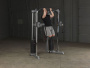 Кроссовер угловой Body Solid с двумя весовыми стеками по 72,5 кг