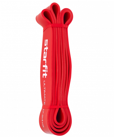 Эспандер ленточный для кросс-тренинга Starfit ES-803, 17-54 кг, 208х4,4 см, красный