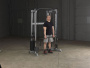 Кроссовер угловой Body Solid с двумя весовыми стеками по 72,5 кг