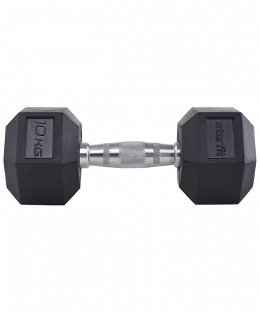 Гантель гексагональная обрезиненная Starfit DB-301 10 кг