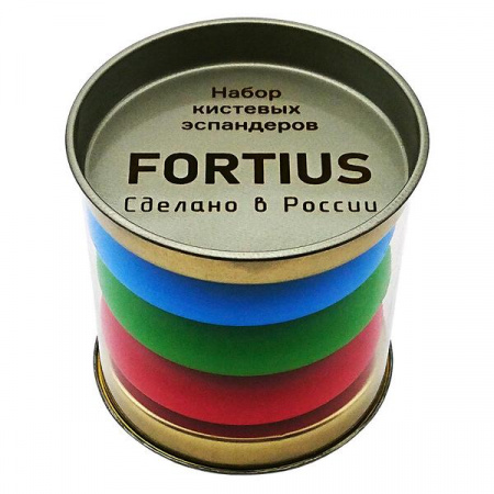 Набор кистевых эспандеров Fortius 3 шт. (10, 20, 30 кг)