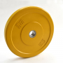 Диск бампированный Johns Apollo Bumper 15 кг (51 мм, желтый)
