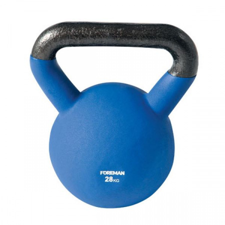 Гиря двуцветная Foreman Two Tone Kettlebell 28 кг