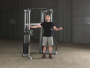 Кроссовер угловой Body Solid с двумя весовыми стеками по 72,5 кг