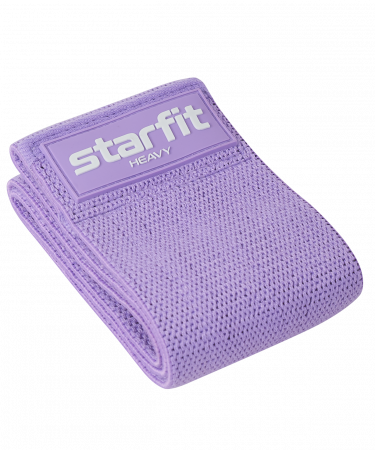 Мини-эспандер Starfit ES-204, высокая нагрузка, текстиль, фиолетовый пастель