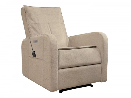 Массажное кресло реклайнер Fujimo E-Comfort Chair F3005 FEF Ваниль (Sakura 4)