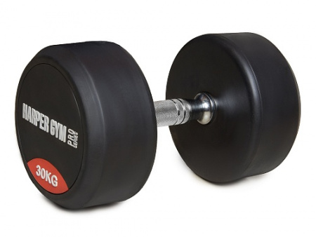 Гантель неразборная Harper Gym Pro Series NT150E 30 кг обрезиненная