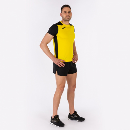 Футболка мужская Joma Record II желто-черная