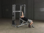 Кроссовер угловой Body Solid с двумя весовыми стеками по 72,5 кг