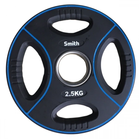 Диск для штанги Smith полиуретановый, 2,5 кг