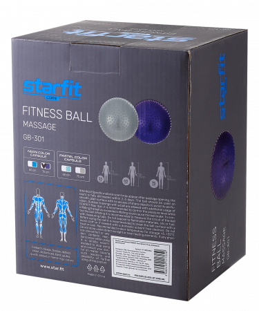 Фитбол массажный Starfit GB-301 антивзрыв