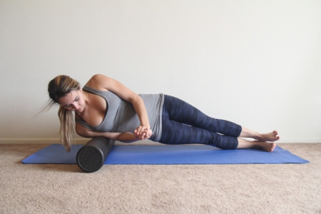 Ролик для пилатес цилиндрический Original FitTools 36"
