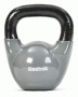 Гиря чугунная Reebok Kettlebell 16 кг черная