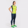 Футболка женская Joma Elite VIII темно-синяя / желтая