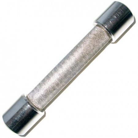 Гантель хромированная для фитнеса 1 кг MB Barbell