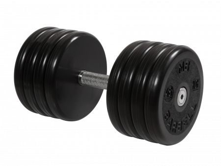 Гантель неразборная Barbell Классик 46 кг с вращающейся ручкой