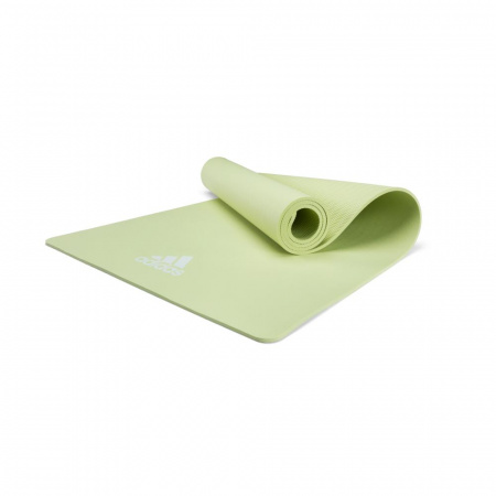 Коврик (мат) для йоги Adidas, цвет зеленый, ADYG-10100GN