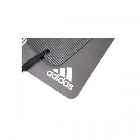 Коврик для фитнеса Adidas Elite 173 см с белым логотипом