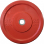 Диск бампированный Johns Apollo Bumper 25 кг (51 мм, красный)