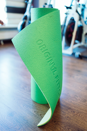 Коврик для фитнеса Original FitTools Banana Lime