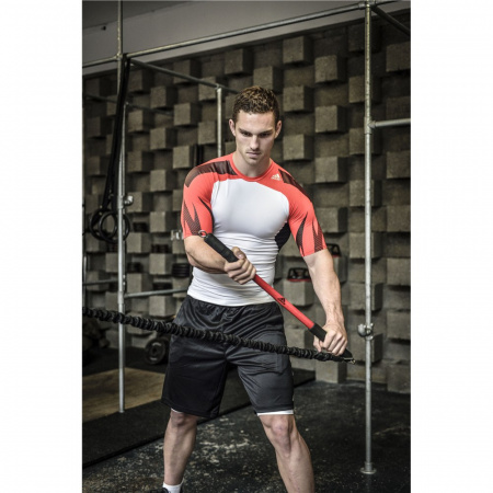 ADAC-11403 Гриф с эспандерами Adidas, Черный