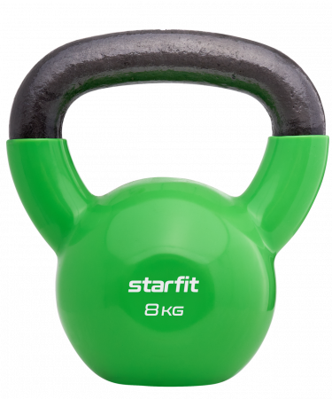 Гиря чугунная Starfit DB-401 8 кг с виниловым покрытием