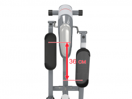 Эллиптический тренажер Unixfit SL-350 (серебристый)